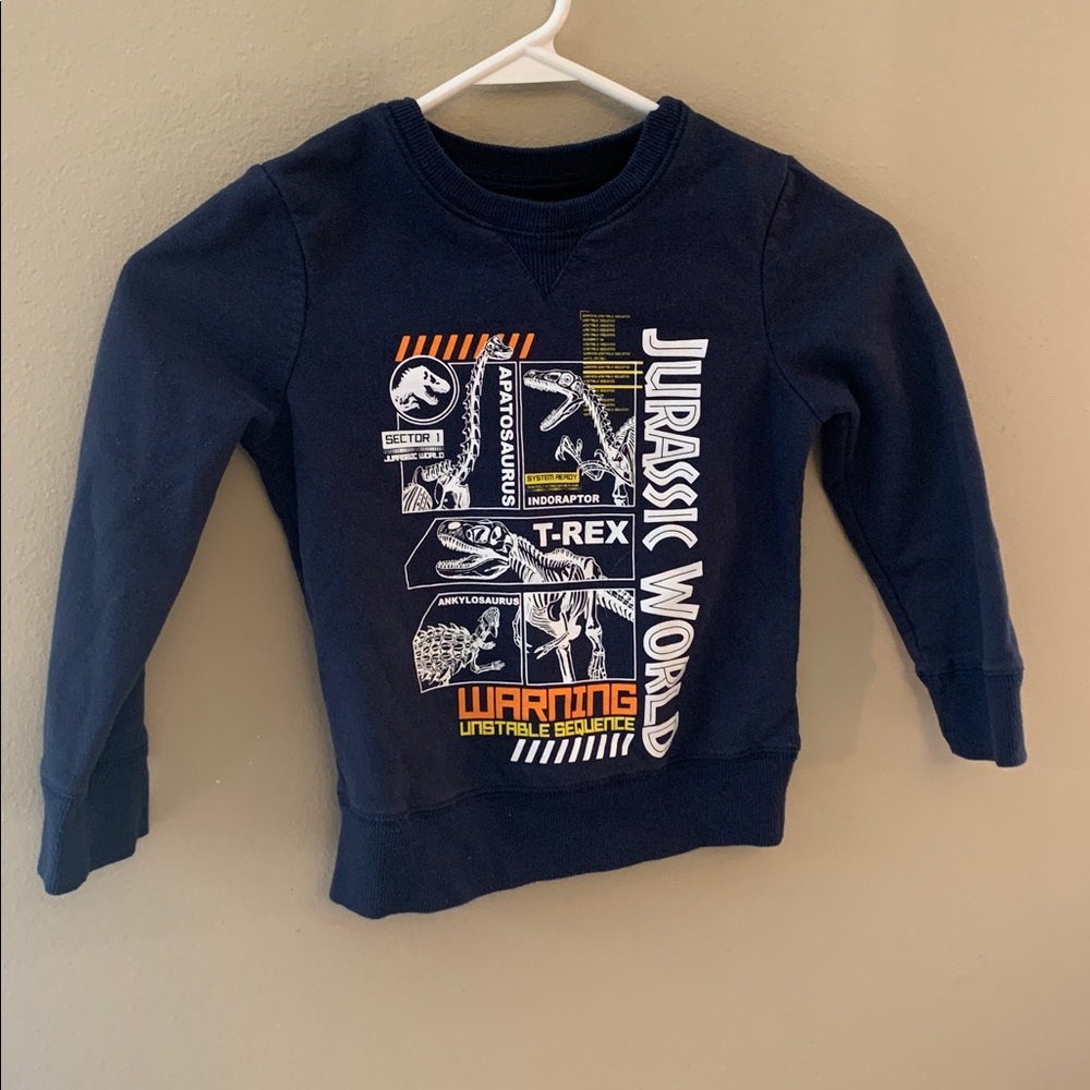Jumping Beans Softest Fleece Navy Top